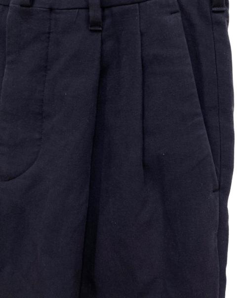 MAATEE&SONS（マーティーアンドサンズ）MAATEE&SONS (マーティーアンドサンズ) タックパンツ ネイビー サイズ:Sの古着・服飾アイテム