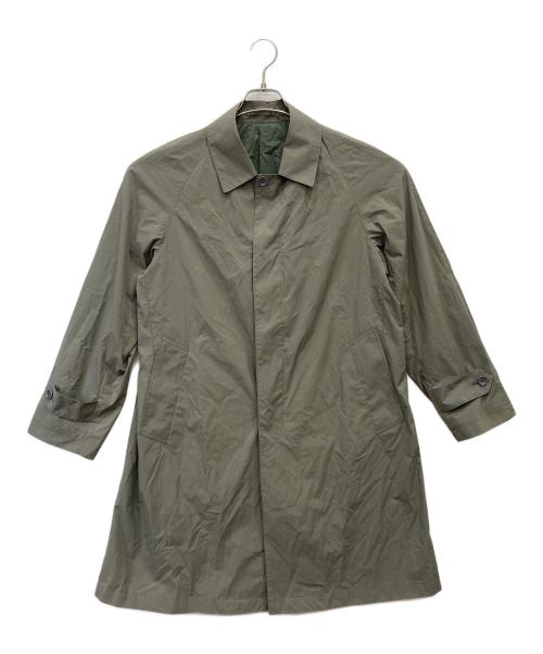 UNITED ARROWS（ユナイテッドアローズ）UNITED ARROWS (ユナイテッドアローズ) ナイロン タフタ バルマカーンコート カーキ サイズ:Sの古着・服飾アイテム