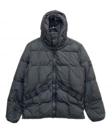 STONE ISLAND（ストーンアイランド）の古着「GARMENT DYED CRINKLE REPS NY DOWN JACKET」｜ブラック