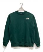 THE NORTH FACEザ ノース フェイス）の古着「ESSENTIAL SWEATSHIRTS」｜グリーン