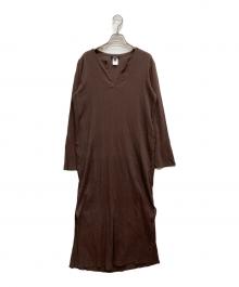 A.P.C.（アーペーセー）の古着「ブラウスワンピース」｜ブラウン