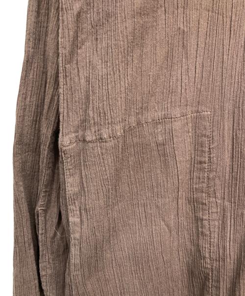 A.P.C.（アーペーセー）A.P.C. (アーペーセー) ブラウスワンピース ブラウン サイズ:Sの古着・服飾アイテム