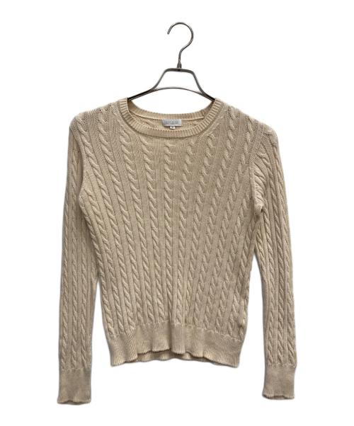 MACKINTOSH PHILOSOPHY（マッキントッシュ フィロソフィー）MACKINTOSH PHILOSOPHY (マッキントッシュ フィロソフィー) ケーブルコットンニット アイボリー サイズ:Mの古着・服飾アイテム