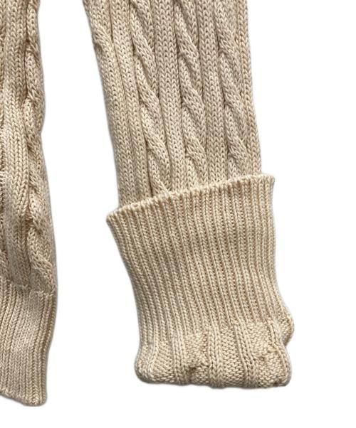 MACKINTOSH PHILOSOPHY（マッキントッシュ フィロソフィー）MACKINTOSH PHILOSOPHY (マッキントッシュ フィロソフィー) ケーブルコットンニット アイボリー サイズ:Mの古着・服飾アイテム