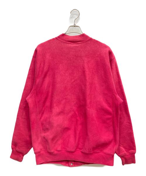 Champion（チャンピオン）Champion (チャンピオン) スナップカーディガン ピンク サイズ:Ⅼの古着・服飾アイテム