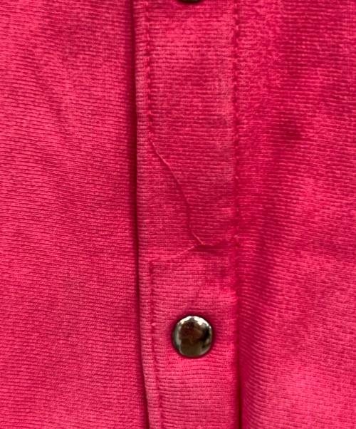 Champion（チャンピオン）Champion (チャンピオン) スナップカーディガン ピンク サイズ:Ⅼの古着・服飾アイテム