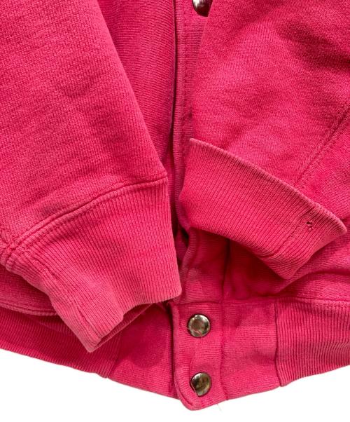 Champion（チャンピオン）Champion (チャンピオン) スナップカーディガン ピンク サイズ:Ⅼの古着・服飾アイテム