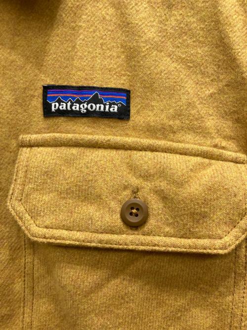 Patagonia（パタゴニア）Patagonia (パタゴニア) インサレーテッド フィヨルド フランネル ジャケット イエロー サイズ:Ｓの古着・服飾アイテム