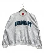 paragraphパラグラフ）の古着「スウェット」｜グレー