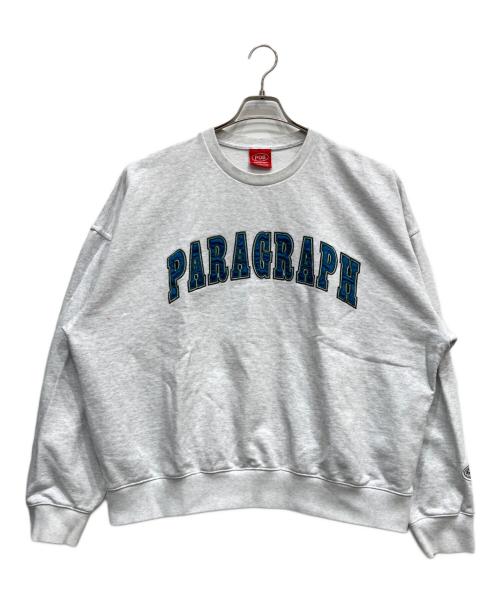 paragraph（パラグラフ）paragraph (パラグラフ) スウェット グレー サイズ:4の古着・服飾アイテム