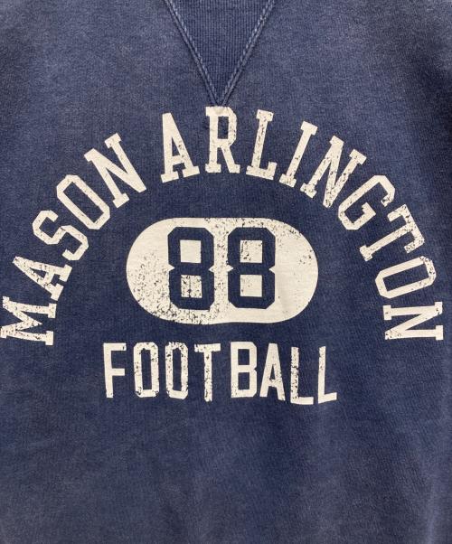 AP STUDIO（エーピーストゥディオ）AP STUDIO (エーピーストゥディオ) athletic wear MASON (athletic wear MASON) カレッジスウェット ネイビー サイズ:FREEの古着・服飾アイテム