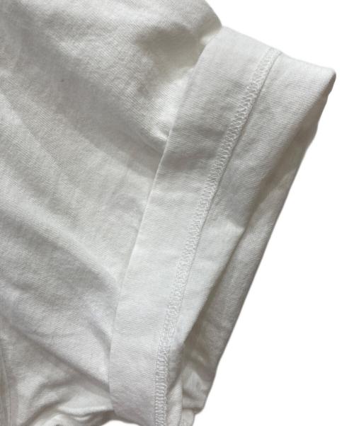 STONE ISLAND（ストーンアイランド）STONE ISLAND (ストーンアイランド) ロゴTシャツ ホワイト サイズ:Ⅼの古着・服飾アイテム