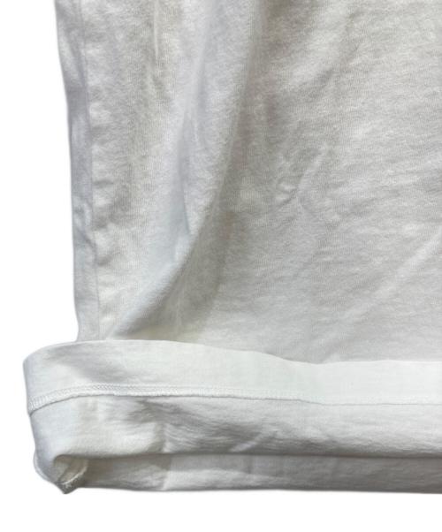 STONE ISLAND（ストーンアイランド）STONE ISLAND (ストーンアイランド) ロゴTシャツ ホワイト サイズ:Ⅼの古着・服飾アイテム