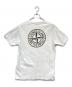 STONE ISLAND (ストーンアイランド) ロゴTシャツ ホワイト サイズ:Ⅼ：17000円