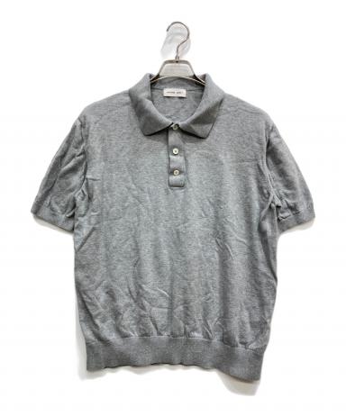 【中古】ancellm ポロシャツ 2 グレー 中古・古着通販】ANOTHER ASPECT (アナザーアスペクト) 半袖ポロシャツ