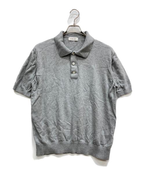 ANOTHER ASPECT（アナザーアスペクト）ANOTHER ASPECT (アナザーアスペクト) 半袖ポロシャツ グレー サイズ:Mの古着・服飾アイテム
