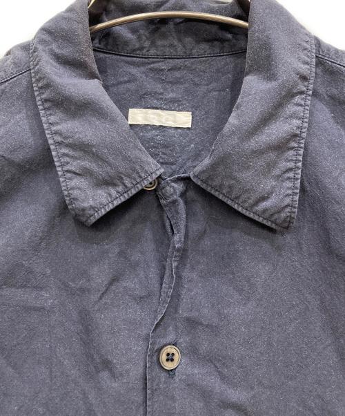 COMOLI（コモリ）COMOLI (コモリ) オープンカラーシャツ ネイビー サイズ:Mの古着・服飾アイテム