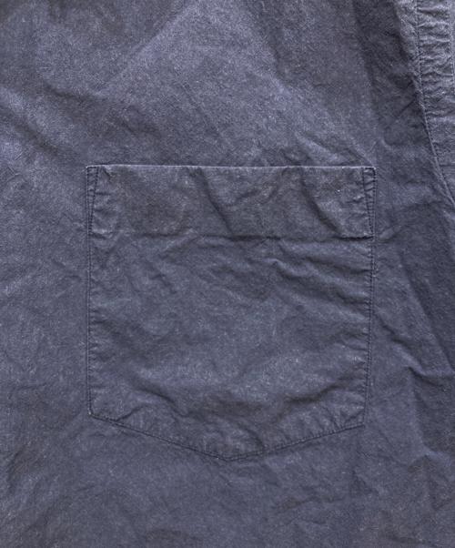 COMOLI（コモリ）COMOLI (コモリ) オープンカラーシャツ ネイビー サイズ:Mの古着・服飾アイテム