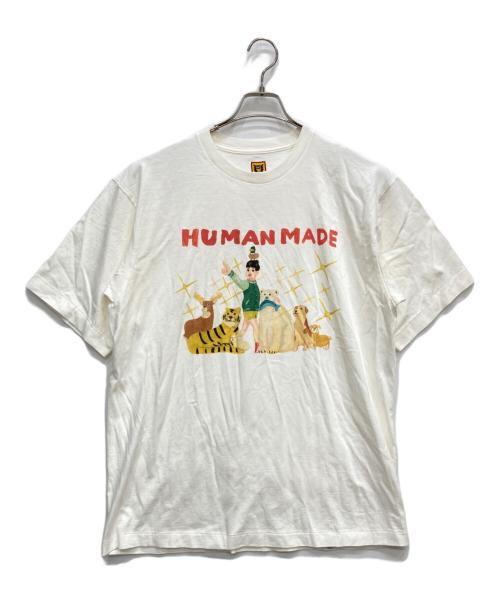 HUMAN MADE（ヒューマンメイド）HUMAN MADE (ヒューマンメイド) Tシャツ ホワイト サイズ:XLの古着・服飾アイテム