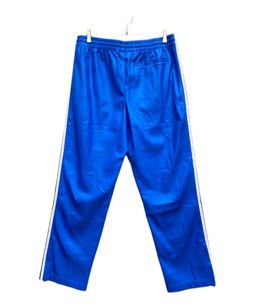adidas Originals（アディダスオリジナル）adidas Originals (アディダスオリジナル) フェイクレザートラックスーツパンツ ブルー サイズ:XL 未使用品の古着・服飾アイテム