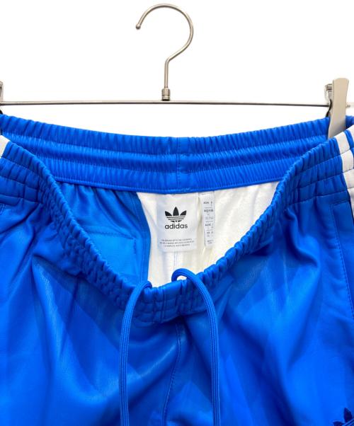 adidas Originals（アディダスオリジナル）adidas Originals (アディダスオリジナル) フェイクレザートラックスーツパンツ ブルー サイズ:XL 未使用品の古着・服飾アイテム