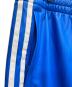 中古・古着 adidas Originals (アディダスオリジナル) フェイクレザートラックスーツパンツ ブルー サイズ:XL 未使用品：9000円