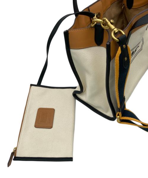 COACH（コーチ）COACH (コーチ) 2WAYバッグ ブラウンの古着・服飾アイテム