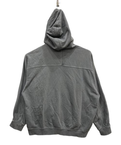 MAISON SPECIAL（メゾンスペシャル）MAISON SPECIAL (メゾンスペシャル) Pigment Sweat Prime-Over Zip Hoodie グレー サイズ:Mの古着・服飾アイテム