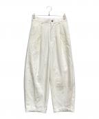 UNITED TOKYOユナイテッドトーキョー）の古着「バレルチノパンツ」｜ホワイト