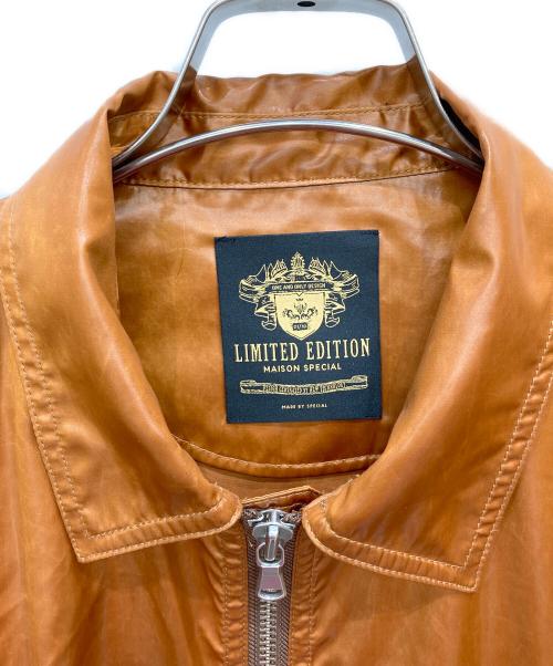 LIMITED EDITION（リミテッドエディション）LIMITED EDITION (リミテッドエディション) Dress-Fit Harrington Jacket ブラウン サイズ:Sの古着・服飾アイテム