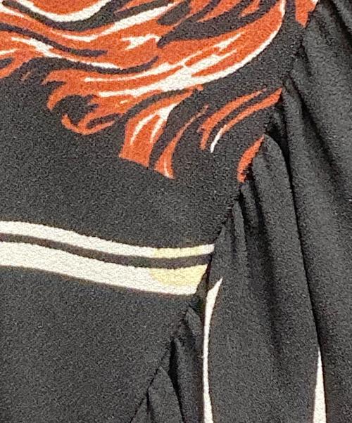 PRADA（プラダ）PRADA (プラダ) アロハワンピース ブラック サイズ:表示なしの古着・服飾アイテム