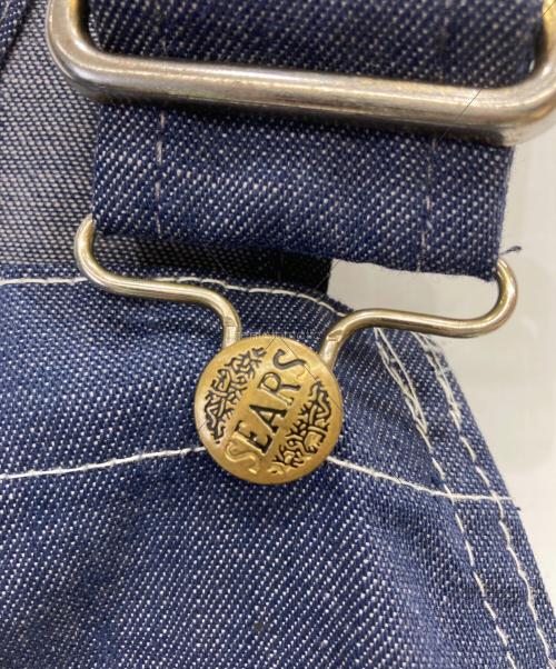Sears（シアーズ）Sears (シアーズ) デニムペインターオーバーオール インディゴ サイズ:表記なしの古着・服飾アイテム