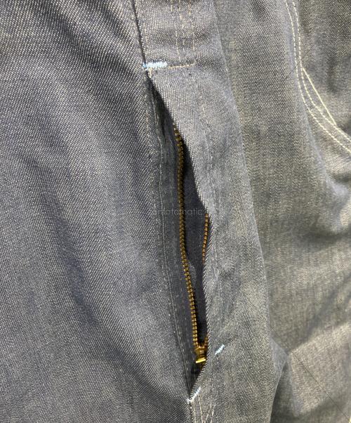 Sears（シアーズ）Sears (シアーズ) デニムペインターオーバーオール インディゴ サイズ:表記なしの古着・服飾アイテム