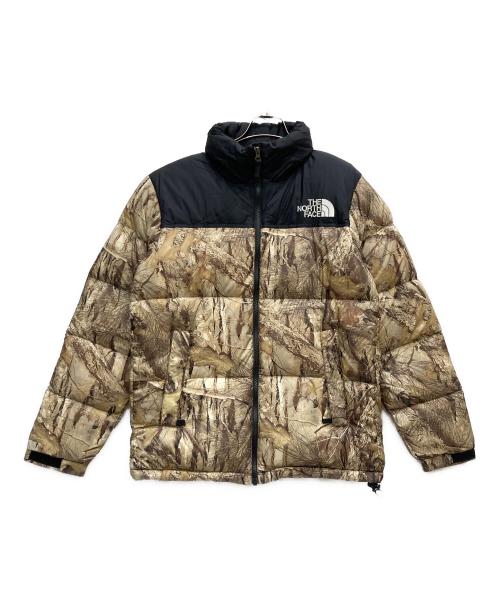 THE NORTH FACE（ザ ノース フェイス）THE NORTH FACE (ザ ノース フェイス) 枯葉ヌプシダウンジャケット ブラウン サイズ:Lの古着・服飾アイテム