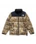 THE NORTH FACE（ザ ノース フェイス）の古着「枯葉ヌプシダウンジャケット」｜ブラウン