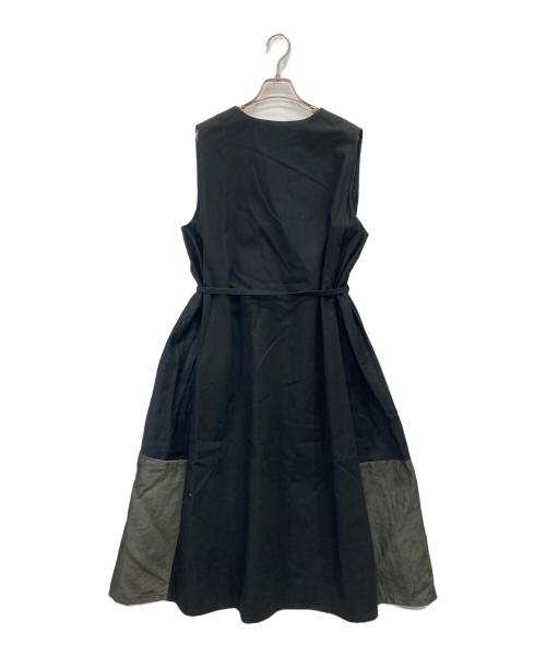 blanc basque（ブランバスク）BLANC basque (ブランバスク) ノースリーブワンピース ブラック サイズ:M 未使用品の古着・服飾アイテム