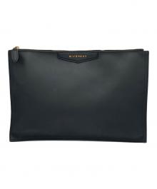 GIVENCHY（ジバンシィ）の古着「Antigona leather clutch bag」｜ブラック