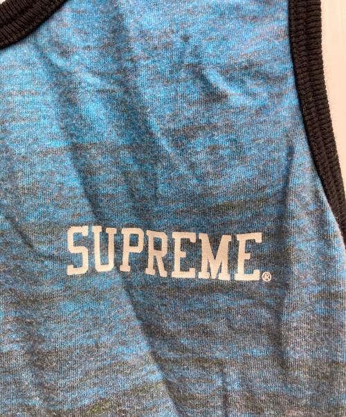 SUPREME（シュプリーム）Supreme (シュプリーム) ノースリーブカットソー ブルー サイズ:Ｓの古着・服飾アイテム