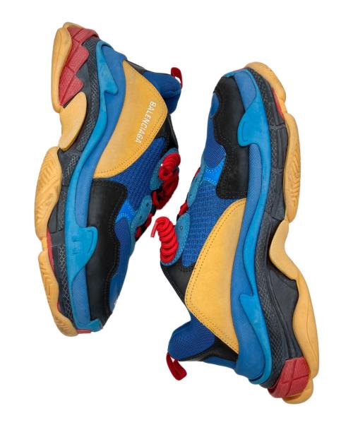 BALENCIAGA（バレンシアガ）BALENCIAGA (バレンシアガ) TRIPLE S SNEAKER ブルー サイズ:28cmの古着・服飾アイテム