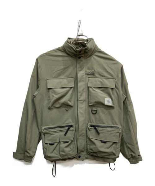 Carhartt WIP（カーハート ワーク イン プログレス）CARHARTT WIP (カーハート ワーク イン プログレス) ELMWOOD JACKET カーキ サイズ:Mの古着・服飾アイテム