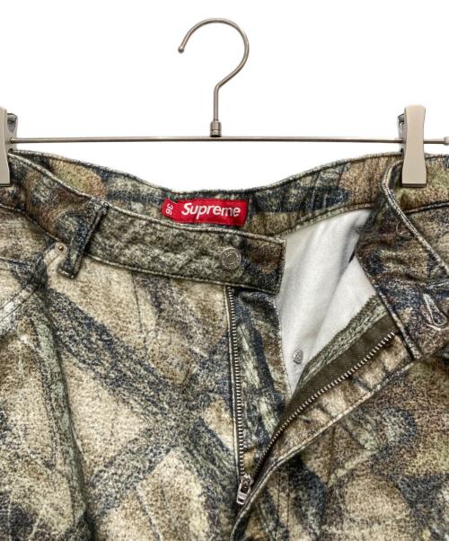 SUPREME（シュプリーム）Supreme (シュプリーム) Moleskin Double Knee PainterPant カーキ サイズ:91cm（Ｗ36）の古着・服飾アイテム