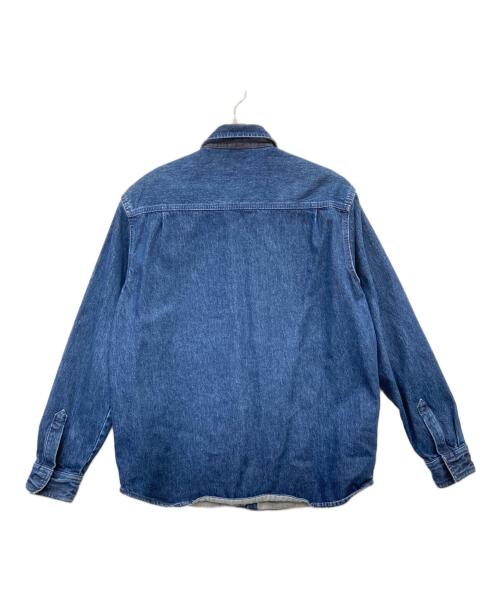 Carhartt WIP（カーハート ワークインプログレス）CARHARTT WIP (カーハート ワークインプログレス) MONTEREY SHIRT JAC インディゴ サイズ:Lの古着・服飾アイテム