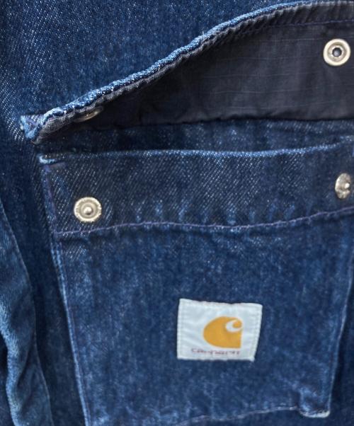 Carhartt WIP（カーハート ワークインプログレス）CARHARTT WIP (カーハート ワークインプログレス) MONTEREY SHIRT JAC インディゴ サイズ:Lの古着・服飾アイテム