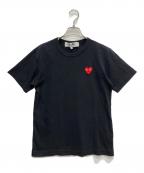 PLAY COMME des GARCONSプレイコムデギャルソン）の古着「Tシャツ」｜ブラック