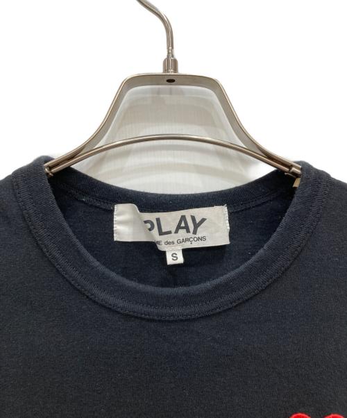 PLAY COMME des GARCONS（プレイコムデギャルソン）PLAY COMME des GARCONS (プレイコムデギャルソン) Tシャツ ブラック サイズ:Sの古着・服飾アイテム