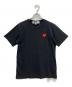 PLAY COMME des GARCONS（プレイコムデギャルソン）の古着「Tシャツ」｜ブラック