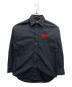 DIESEL（ディーゼル）の古着「S-DOU-PLAIN オーバルDロゴシャツ」｜ブラック