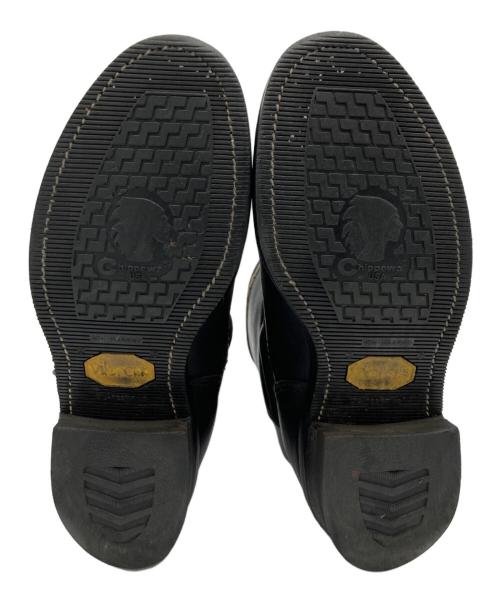 CHIPPEWA（チペワ）CHIPPEWA (チペワ) ロングブーツ ブラック サイズ:25cmの古着・服飾アイテム