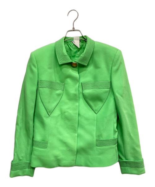 istante VERSACE（ヴェルサーチェ）istante VERSACE (ヴェルサーチェ) セットアップスーツ 黄緑 サイズ:表記なしの古着・服飾アイテム