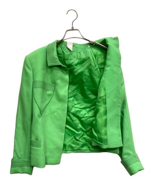 istante VERSACE（ヴェルサーチェ）istante VERSACE (ヴェルサーチェ) セットアップスーツ 黄緑 サイズ:表記なしの古着・服飾アイテム